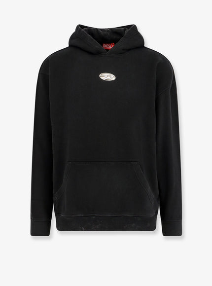 Diesel S-Boxt Hooded Sweatshirt Nero