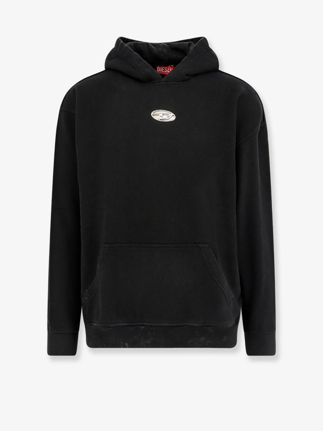 Diesel S-Boxt Hooded Sweatshirt Nero