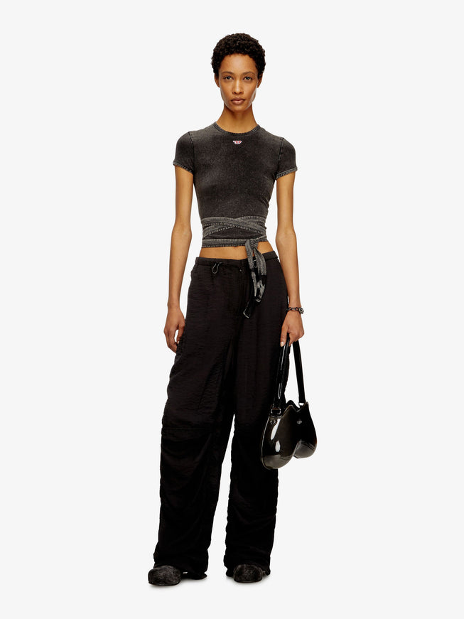 Diesel T-Bunny Tail-R1 Cotton T-Shirt