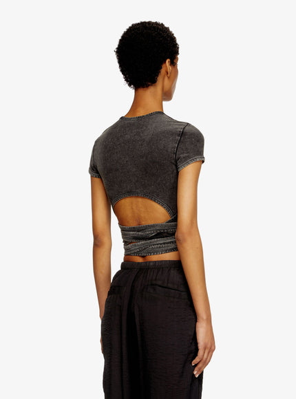 Diesel T-Bunny Tail-R1 Cotton T-Shirt