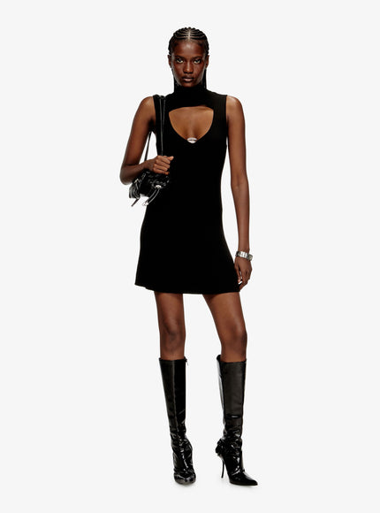 Diesel M-Oloni Wool Short Dress