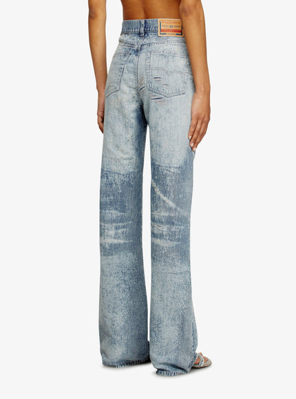 Diesel 1971 D-Sent Jeans With Distressed Effect