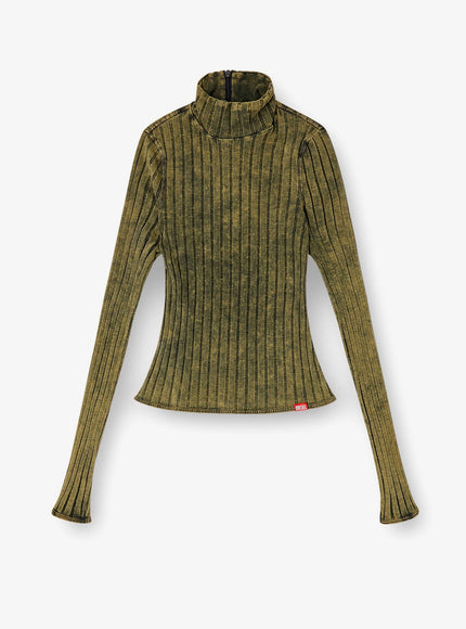 Diesel T-Clawa Stretch Cotton T-Shirt Verde