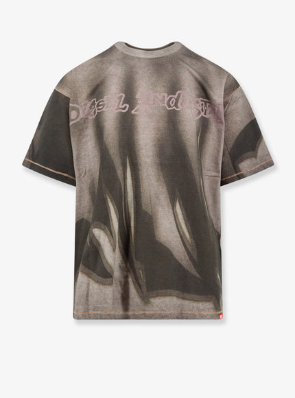 Diesel T-Boxt-Show-V2 Cotton T-Shirt Grigio