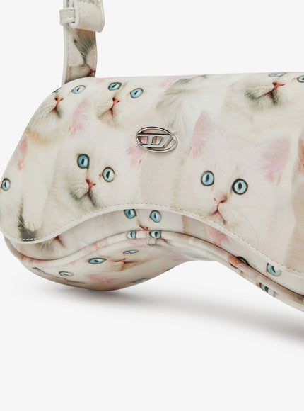 Diesel Play Crossbody Patent Fabric Shoulder Bag