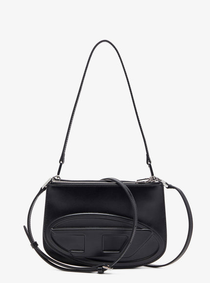 Diesel 1Dr Twin Leather Shoulder Bag Uni Nero