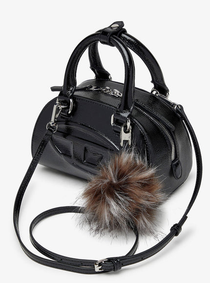 Diesel 1Dr Dome Python Leather Crossbody Bag