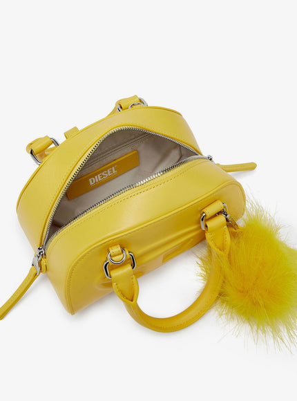 Diesel 1Dr Dome Python Leather Crossbody Bag