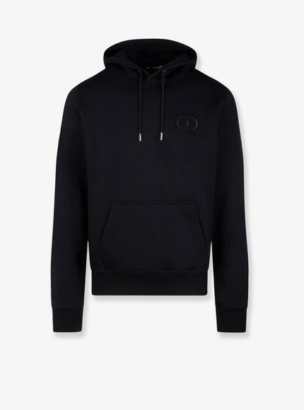 Dior Cotton Hooded Sweatshirt Nero