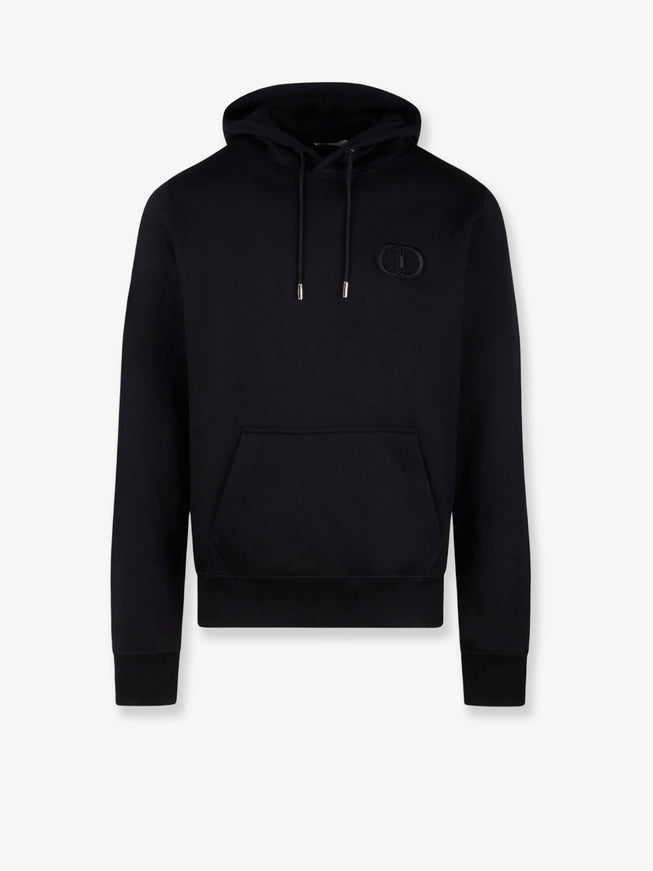 Dior Cotton Hooded Sweatshirt Nero