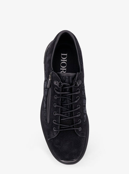 Dior Derby Dior Combat Suede And Dior Oblique Jacquard Fabric Lace Up Shoes