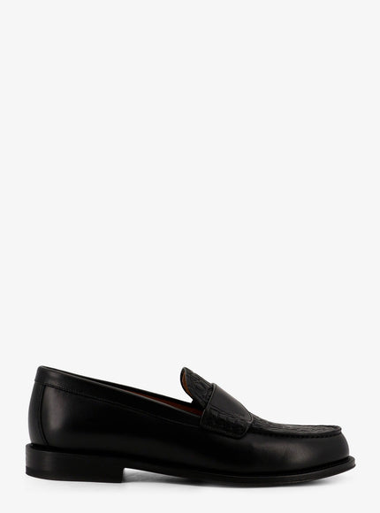 Dior Granvil Leather Loafers Black