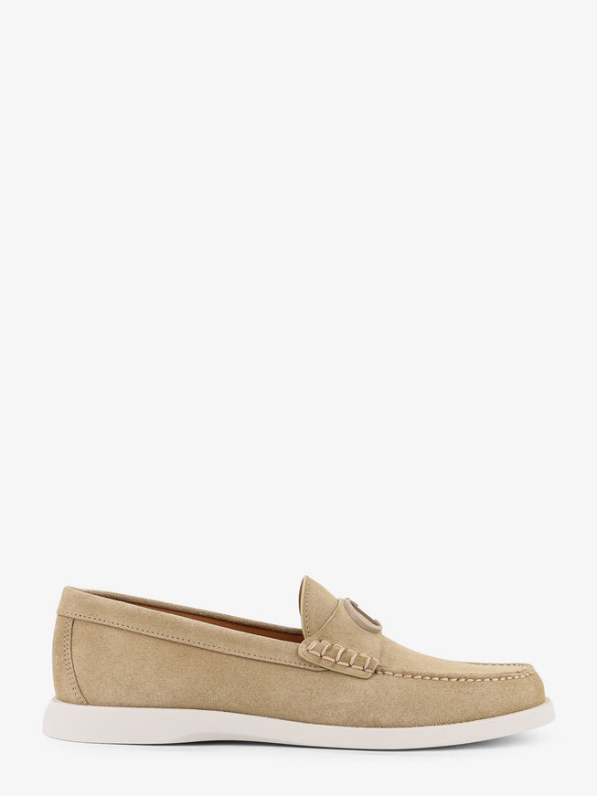 Dior Dh Dior Granvil Suede Loafers Beige