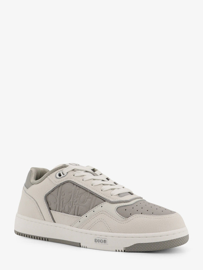 Dior B27 Leather Sneakers With Embossed Cd Logo