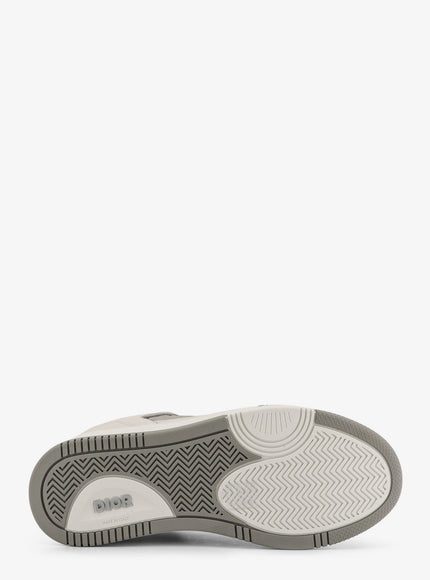 Dior B27 Leather Sneakers With Embossed Cd Logo