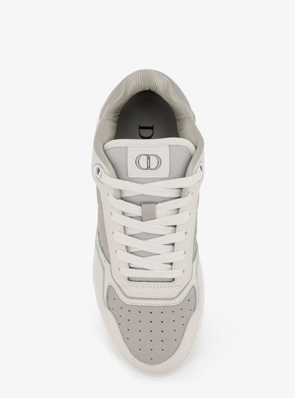Dior B27 Leather Sneakers With Embossed Cd Logo