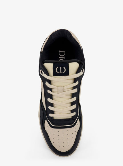 Dior B27 Leather Sneakers With Embossed Cd Logo