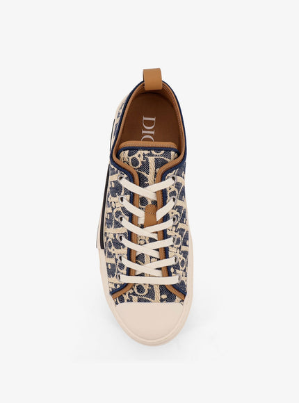 Dior B23 League Dior Oblique Jacquard Fabric Low-Top Sneakers