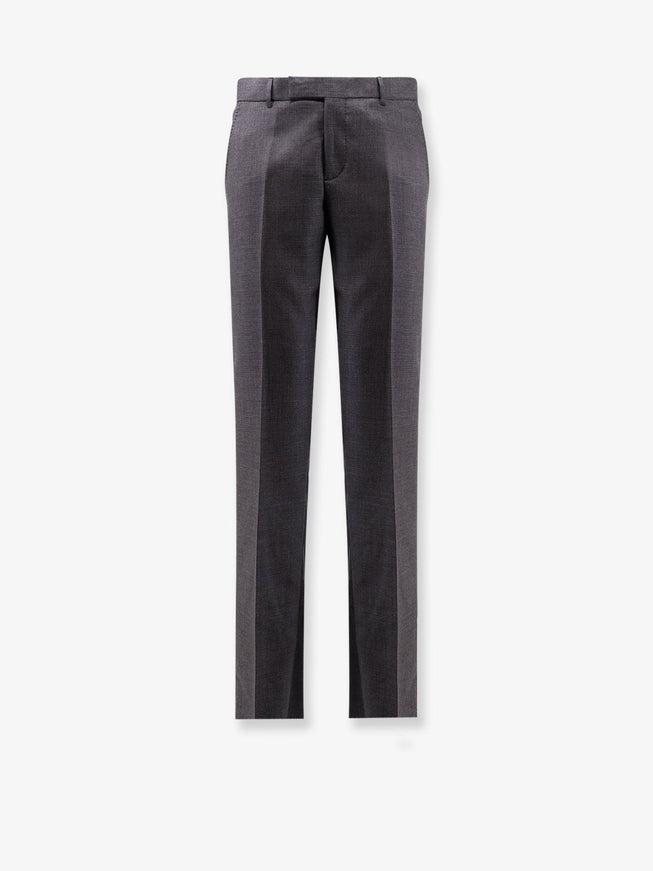 Dior Cashmere And Wool Trousers Gris