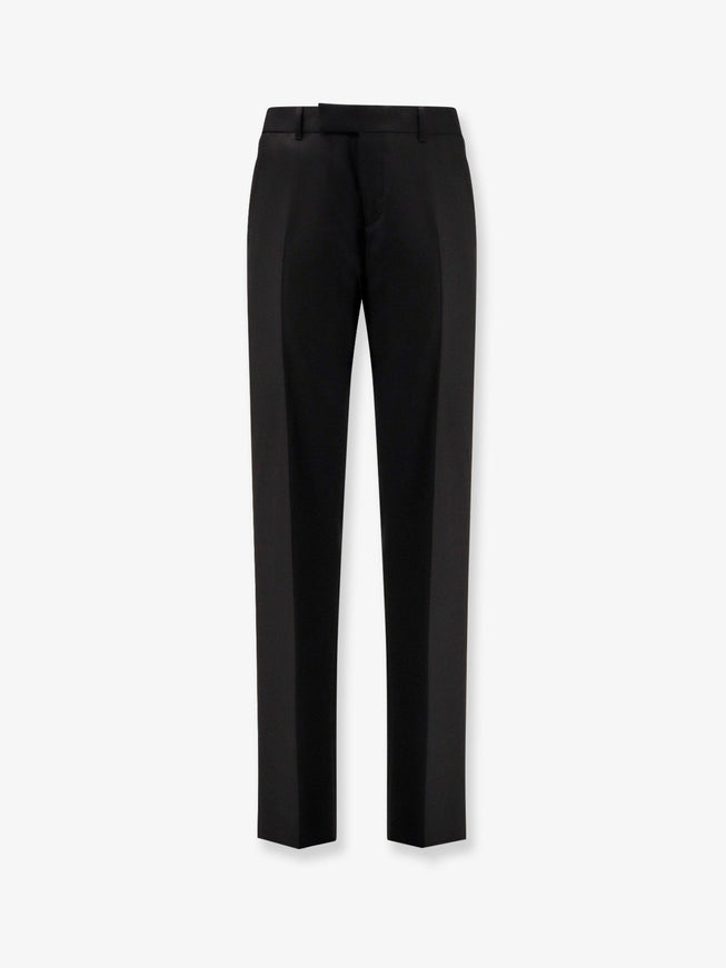 Dior Cashmere And Wool Trousers Nero