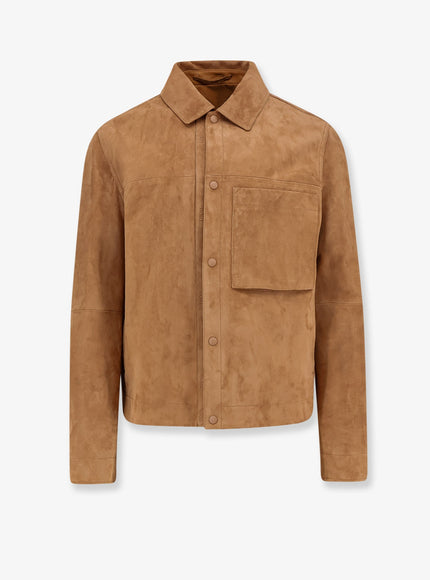 Dior Suede Jacket With Dior Engravings