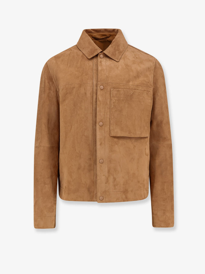 Dior Suede Jacket With Dior Engravings