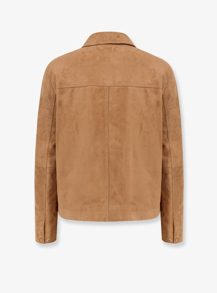 Dior Suede Jacket With Dior Engravings