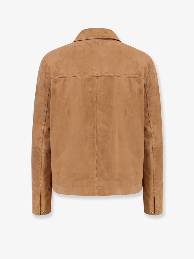 Dior Suede Jacket With Dior Engravings