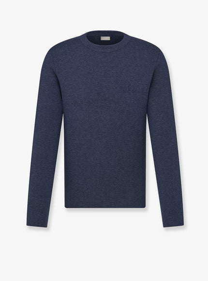 Dior Virgin Wool Sweater Bleu