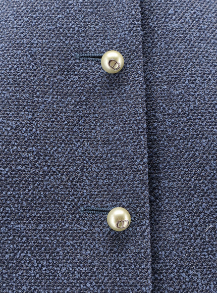 Dior Bouclé Virgin Wool Blend Blazer