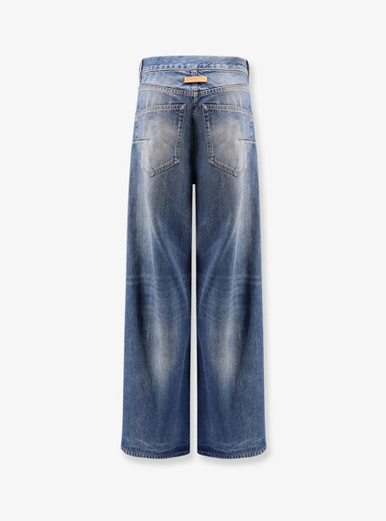 Dior Flared Jeans With Destroyed Effect