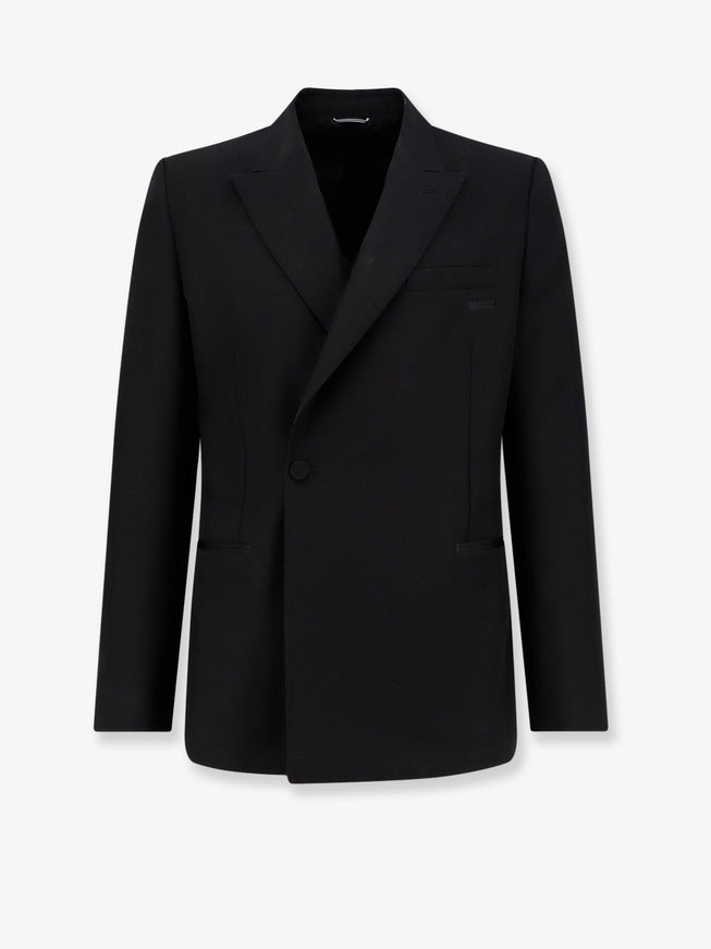 Dior Oblique Vigin Wool And Mohair Blazer Noir