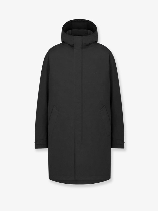 Dior Christian Dior Couture Technical Fabric Coat Noir
