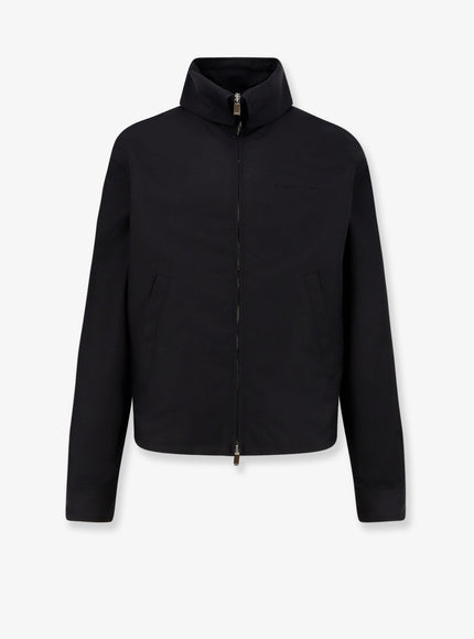 Dior Christian Dior Couture Cotton Blend Satin Jacket Noir