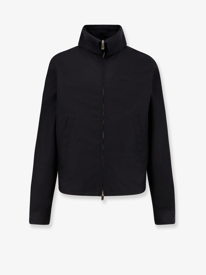 Dior Christian Dior Couture Cotton Blend Satin Jacket Noir