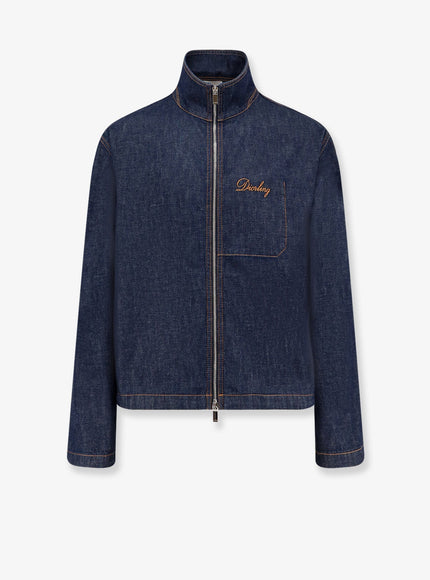 Dior Diorling Denim Jacket Bleu
