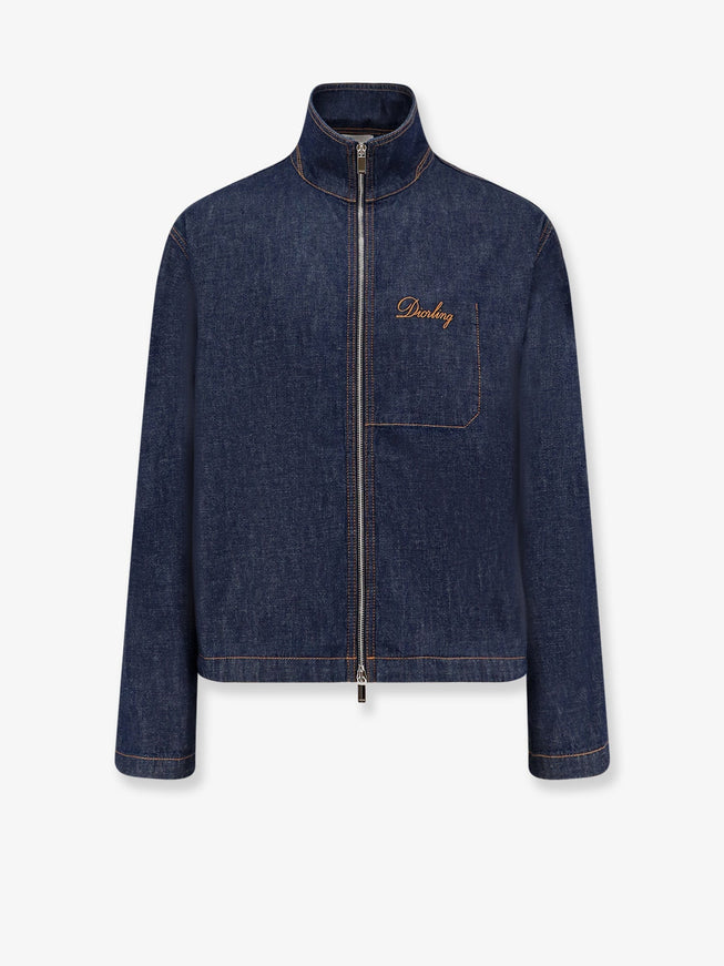 Dior Diorling Denim Jacket Bleu