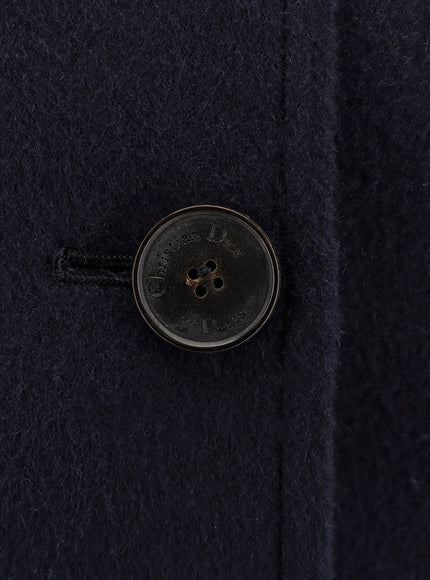 Dior Virgin Wool Hooded Peacoat