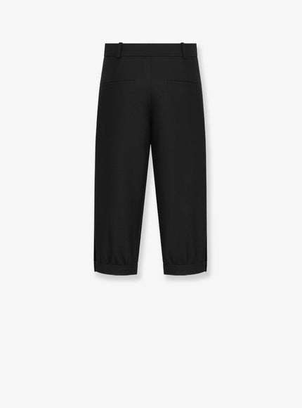 Dior Virgin Wool And Silk Grain De Poudre Bermuda Shorts