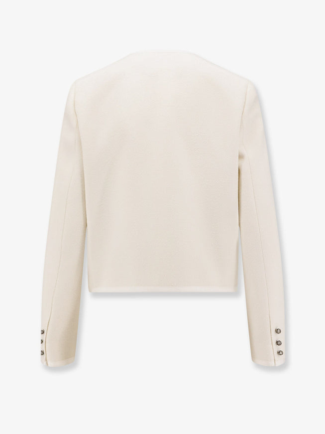 Dior Bouclé Cotton And Virgin Wool Blazer