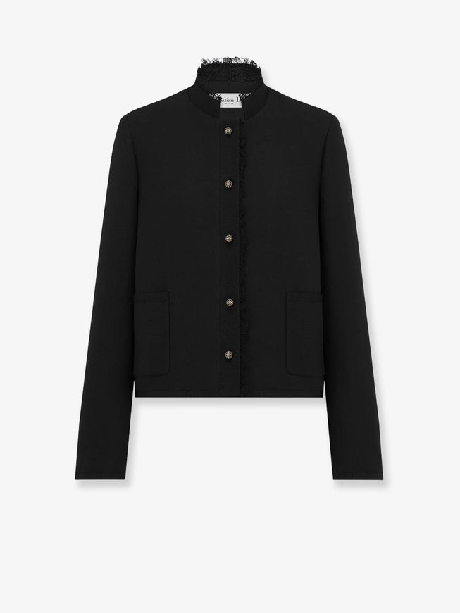 Dior Wool And Silk Blazer Noir