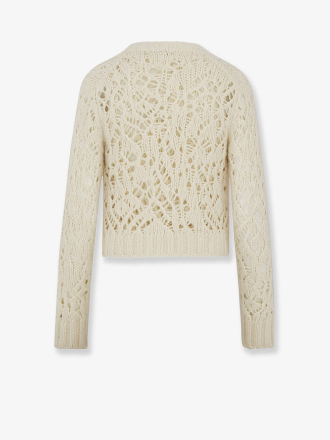 Dior Silk, Cashmere And Linen Perforated Twin Set