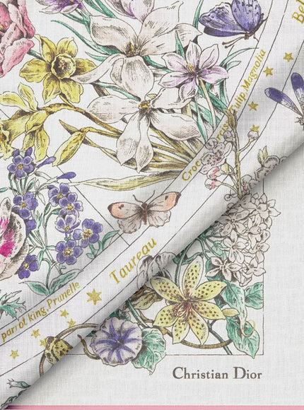 Dior Dior Astral Flowers Cashmere Shawl