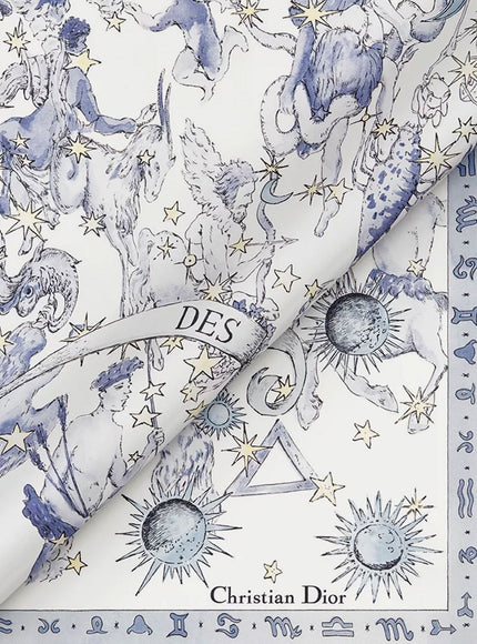 Dior Dior Night Of Dreams Silk Twill Foulard