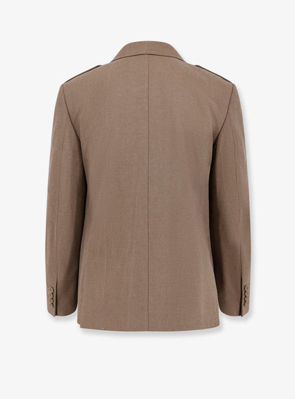 Dior Single-Breasted Virgin Wool Blazer
