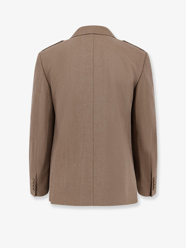 Dior Single-Breasted Virgin Wool Blazer