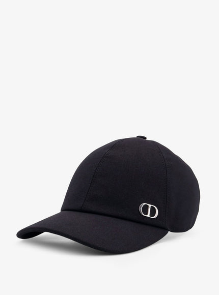 Dior Cotton Hat With Metal Cd Logo