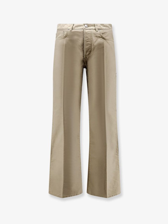 Dior Cotton Trousers 32 Beige