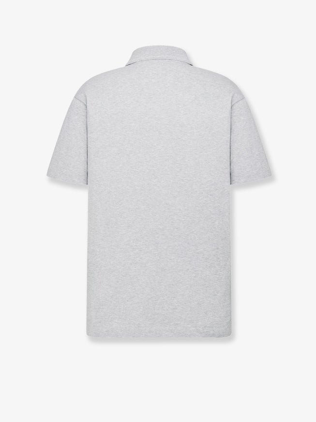 Dior Mélnge Cotton And Silk Polo Shirt