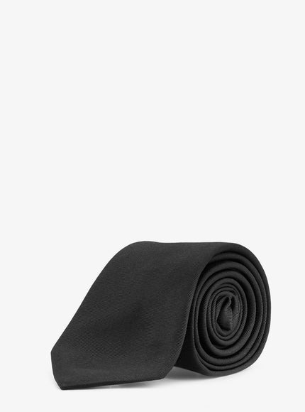 Dior Oblique Silk Tie Uni Nero